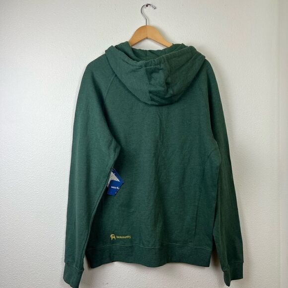 Backcountry 'Fencing' Full Zip Hoodie,
Green&Yellow Medium - Picture 8 of 10